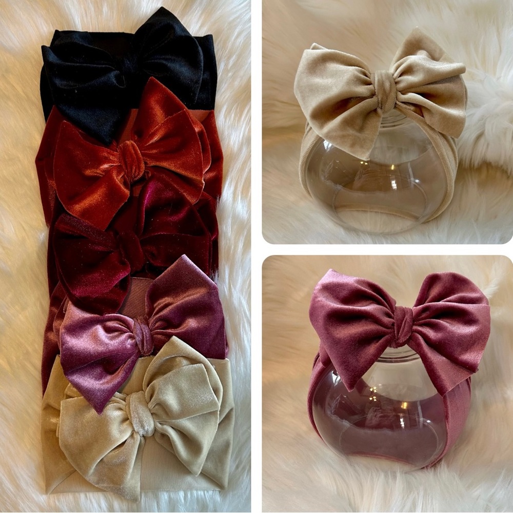 Velvet Headwraps! Available In All Sizes!